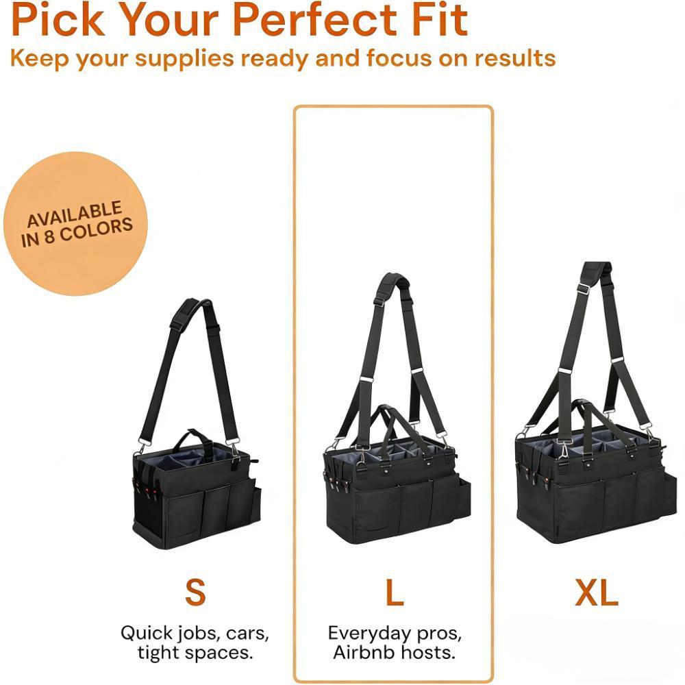 Heavy-Duty Multi-Pocket Organizer Bag (Pro-Grade for Home & Professional Use)