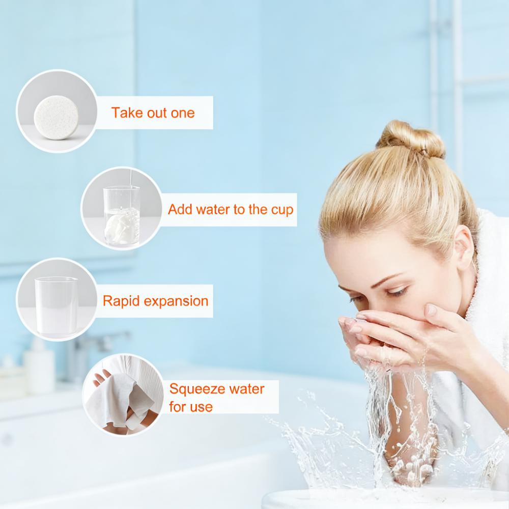 Portable Compressed Tissue Kit (Travel-Sized with Water Bottle & Case)