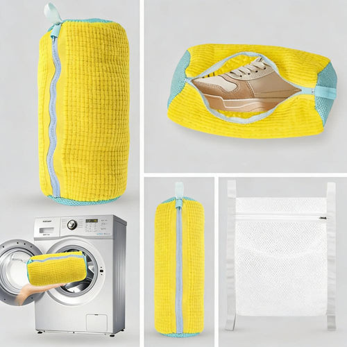 Washing Machine Shoe Bag (Reusable) for Sneakers/Casual Shoes