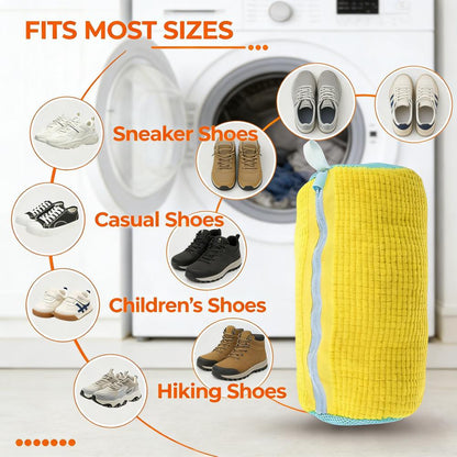 Washing Machine Shoe Bag (Reusable) for Sneakers/Casual Shoes