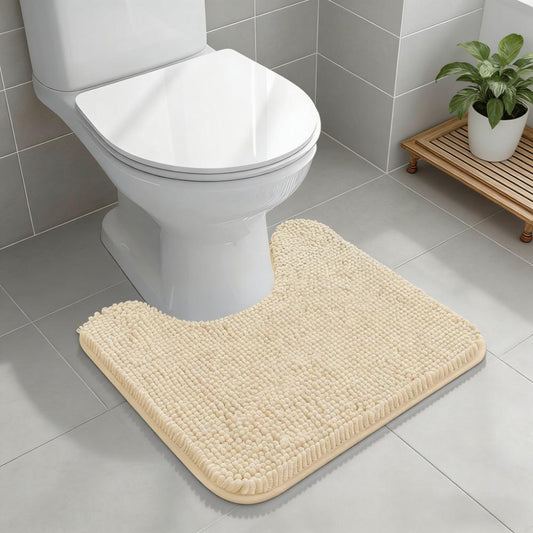 Ultra-Absorbent Chenille Bathroom Mat (Multiple Sizes & Colors)